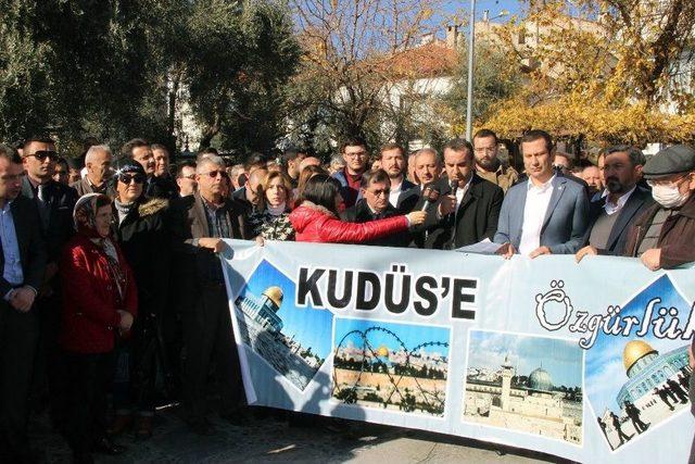 Abd Ve İsrail’e Kudüs Protestosu