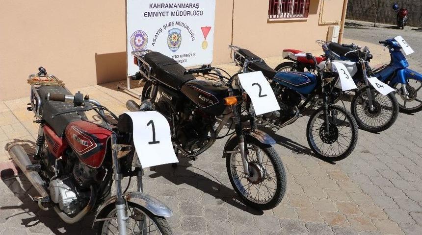 Çaldıkları Motosikletleri Tanınmaz Hale Getirdiler