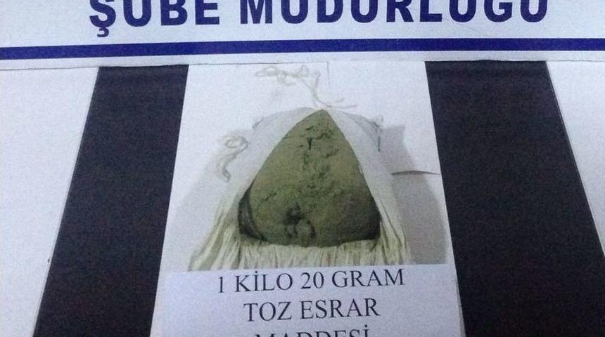 Bing&ouml;l&rsquo;de 2 Kilo 370 Gram Toz Esrar Ele Ge&ccedil;irildi