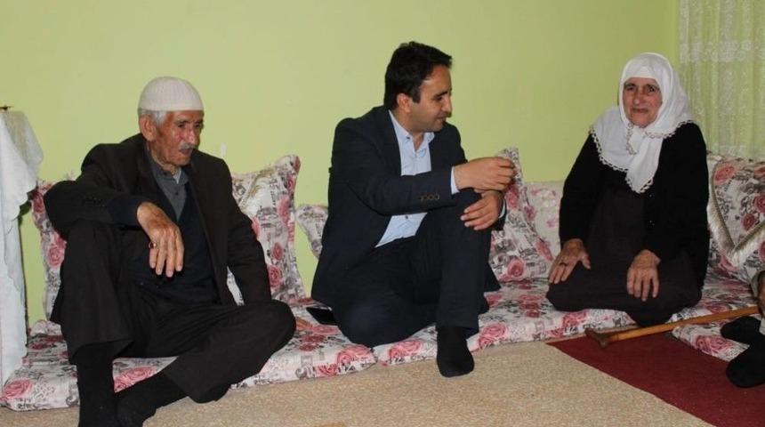 Kaymakam Dundar Yaşlı Çifte İftarda Misafir Oldu