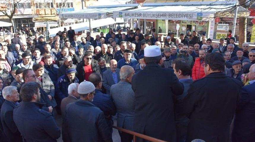 Dursunbey’de Abd’ye Kudüs Tepkisi