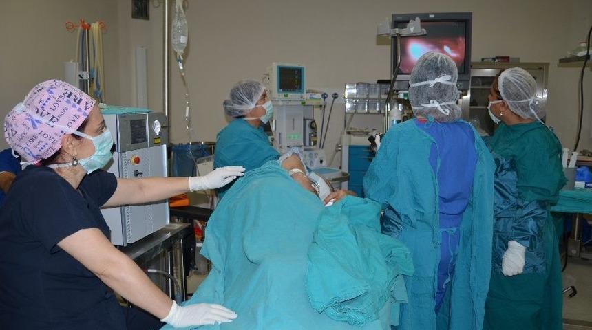 Alanya’da Lazerle Mide Tümörü Ameliyatına Başlandı