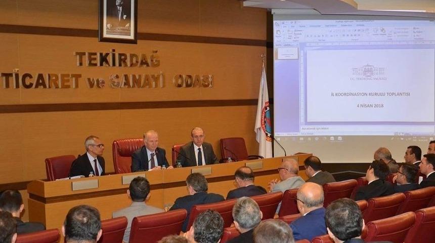 Tekirdağ&rsquo;da Y&uuml;r&uuml;t&uuml;len Projelerin Toplam Tutarı 6 Milyar 583 Milyon Tl