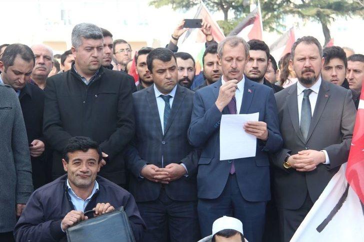 Tekirdağ’da ’kudüs’ Protestosu G2