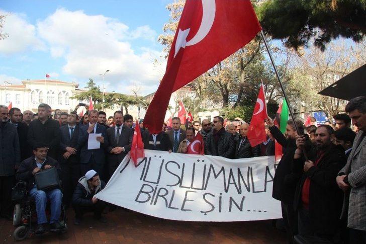 Tekirdağ’da ’kudüs’ Protestosu G3