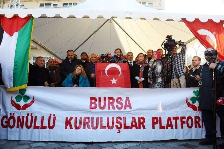 Bursa’da Binlerce Kişi Kudüs İçin Ayağa Kalktı G3