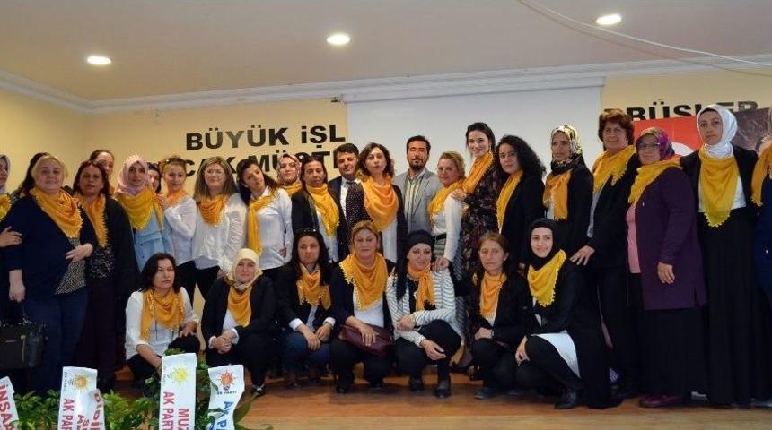 Ak Parti Didim Kadın Kollarında Emel Tan Güven Tazeledi