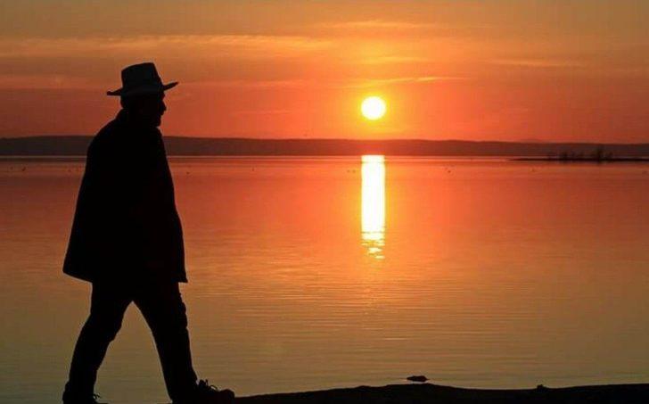 Baraj Gölünde Kartpostallık Gün Batımı G3