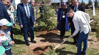 Öğrencilerden Zeytin Dalı’na Özel Hatıra Ormanı