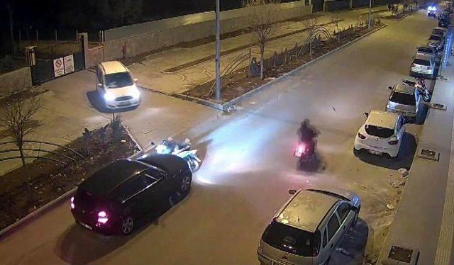 Motosiklet Kazaları Mobese’ye Yansıdı