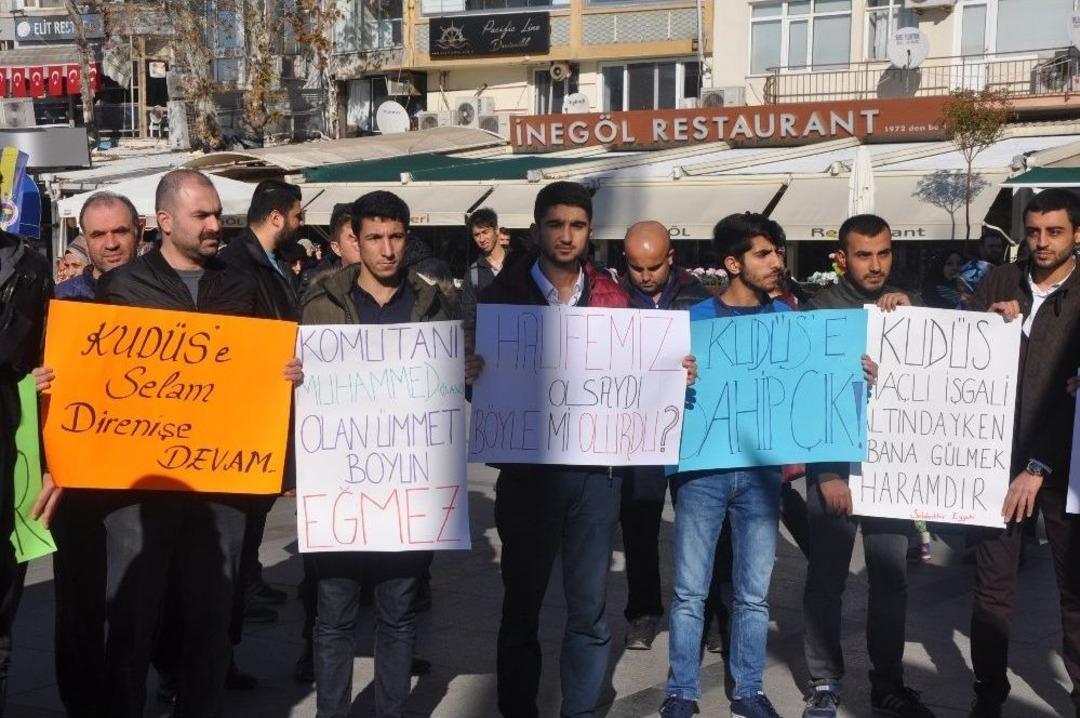 Bandırma&rsquo;dan Abd&rsquo;ye Kud&uuml;s Tepkisi