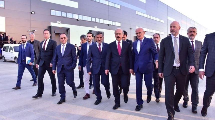 Bakan Elvan, Samsun Lojistik Merkezi&rsquo;ni İnceledi