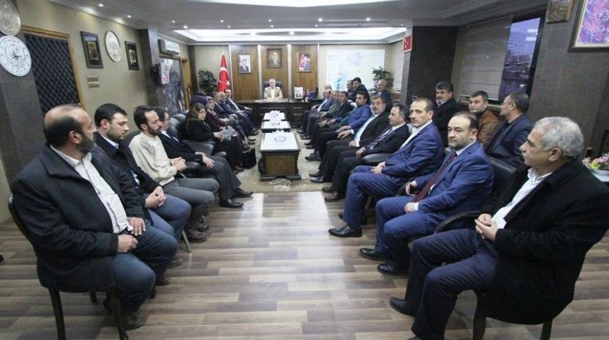 Ak Parti İl Yönetiminden Başkan Memiş’e Ziyaret