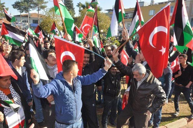 Kudüs Kararı Reyhanlı’da Protesto Edildi