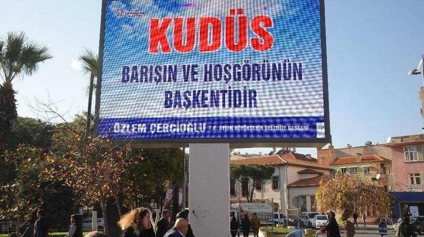 Aydın&rsquo;da Y&uuml;rekler Kud&uuml;s&rsquo;le Atıyor