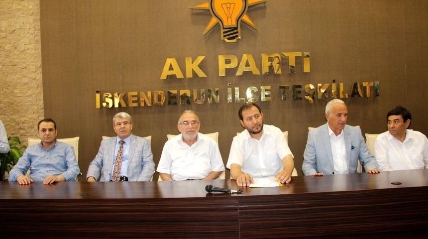 Ak Parti Eski İl&ccedil;e Başkanlarından Birlik Ve Beraberlik &Ccedil;ağrısı