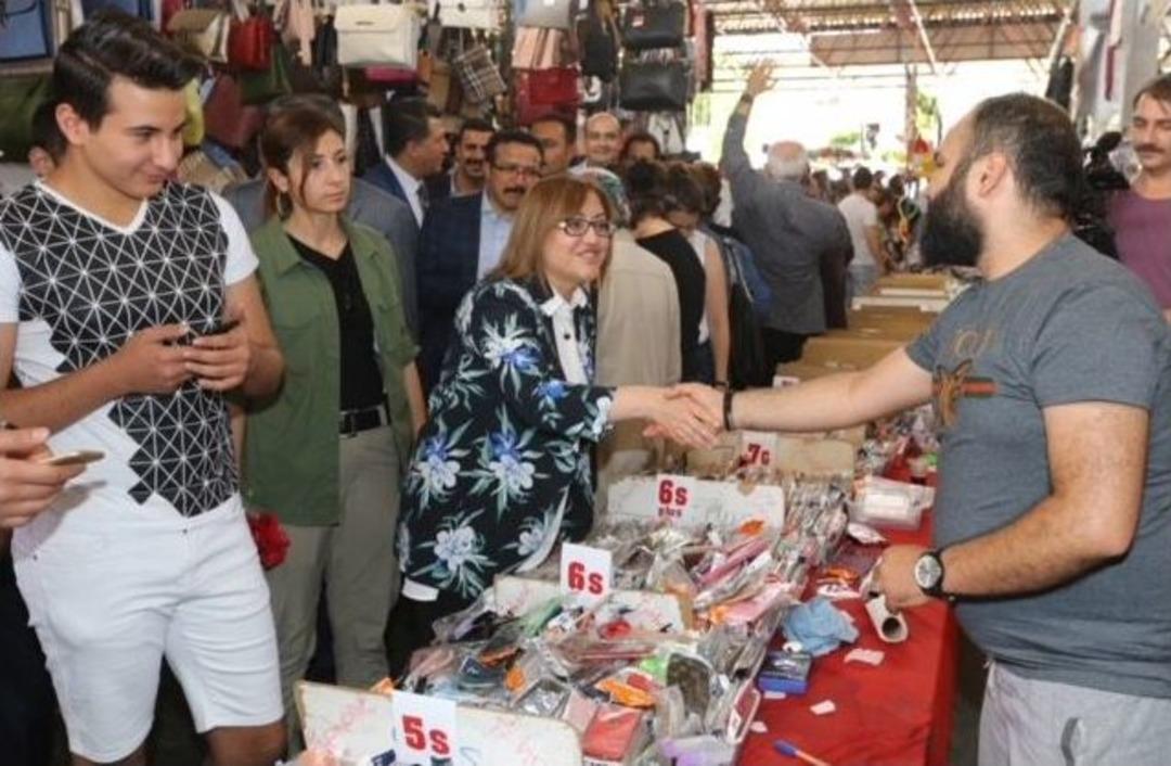 Başkan Şahin Sahada