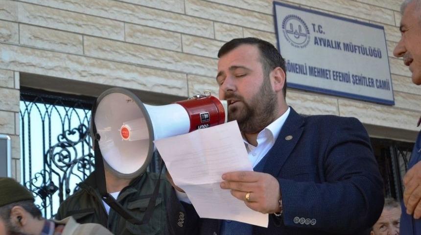 Ayvalık&rsquo;ta Ak Parti&rsquo;den Sert &lsquo;kud&uuml;s&rsquo; A&ccedil;ıklaması