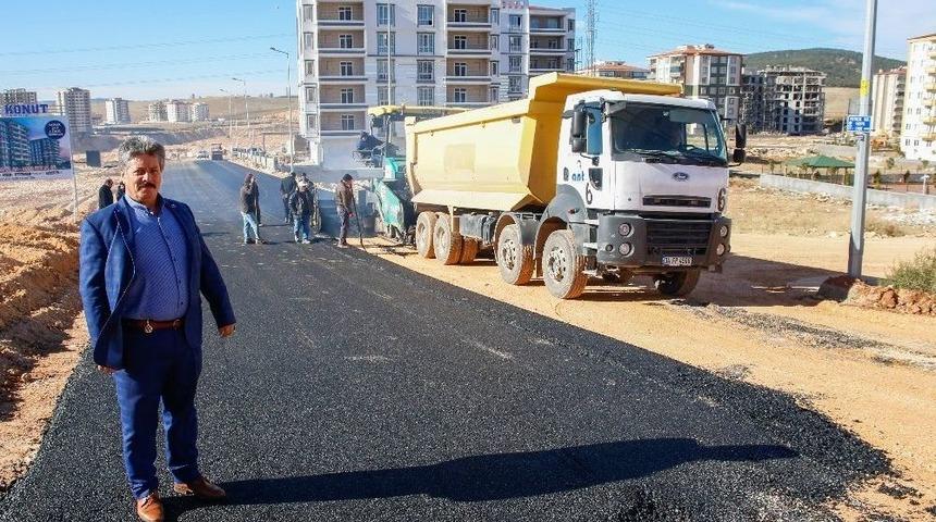 Altyapısı Tamamlanan Noktalar Asfaltlanıyor