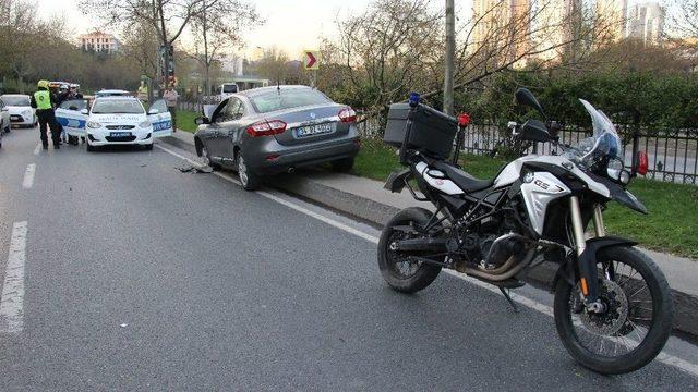 Şişli’de Polis Aracı Kaza Yaptı: 2 Yaralı