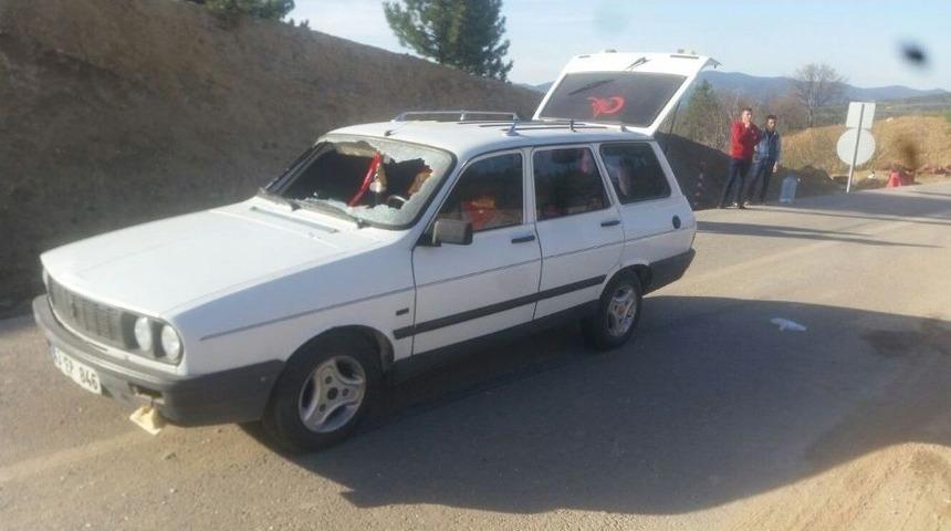 Emet&rsquo;te Trafik Kazası: 2 Yaralı