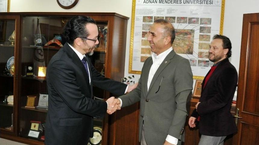 Başbakan Danışmanı &Ccedil;avuşoğlu, Ad&uuml;&rsquo;y&uuml; Ziyaret Etti