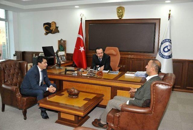 Başbakan Danışmanı Çavuşoğlu, Adü’yü Ziyaret Etti
