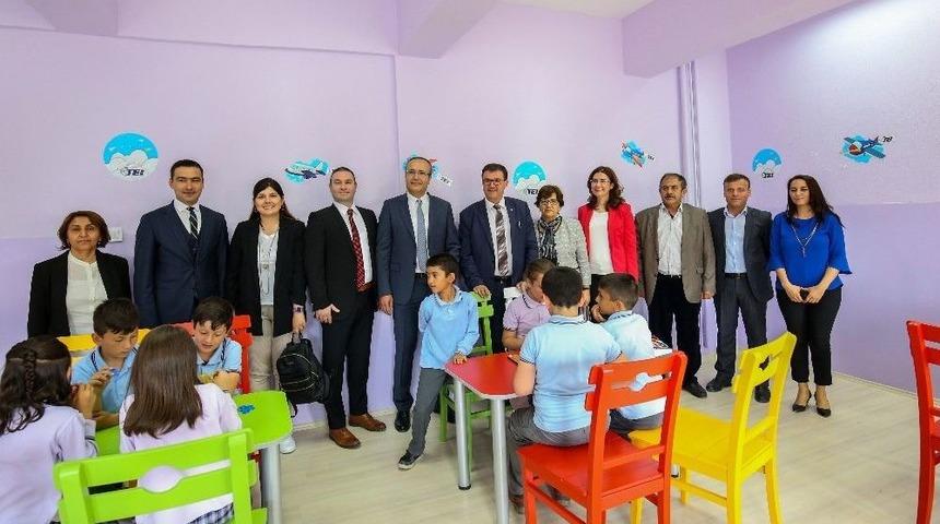Teı, Altıncı Zeka At&ouml;lyesi&rsquo;ni Metin S&ouml;nmez İlkokulu&rsquo;na Kurdu