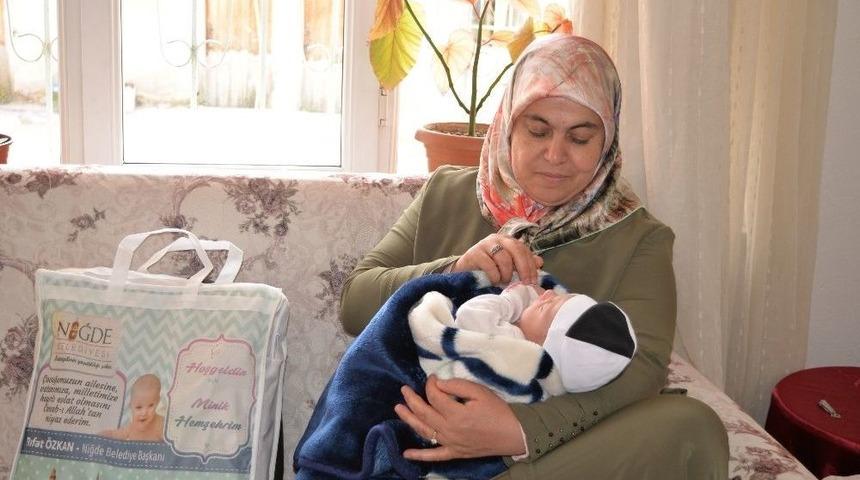 Niğde Belediyesinden ’hoş Geldin Minik Hemşehrim’ Projesi