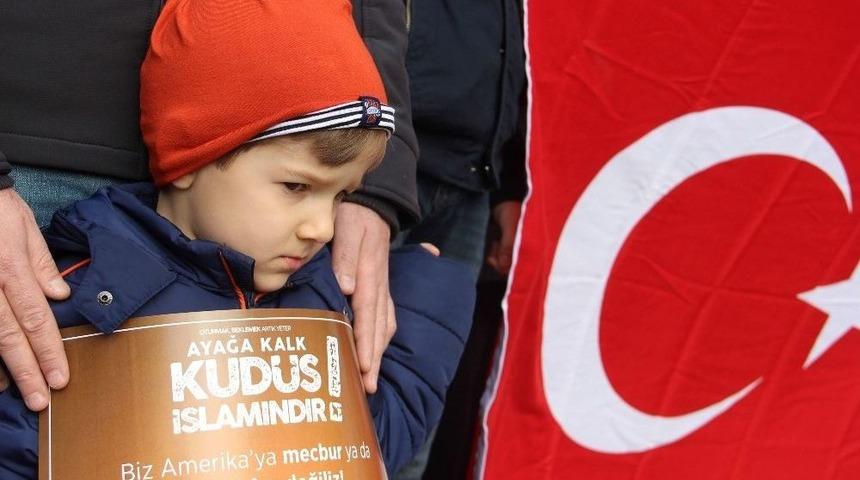 Edirne&rsquo;de Abd&rsquo;ye Kud&uuml;s Tepkisi Dinmiyor