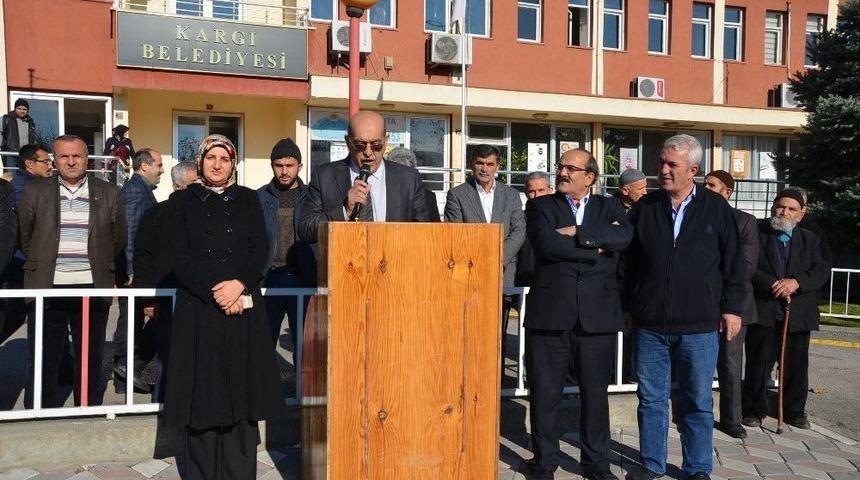 Amerika’nın Kudüs Kararı Kargı’da Protesto Edildi