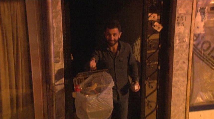 (&ouml;zel)yangında Mahsur Kalan Kuşları Komşular Kurtardı