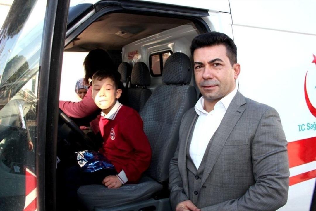 Engelli &Ouml;ğrencinin Hayalini Kaymakam Ger&ccedil;ekleştirdi