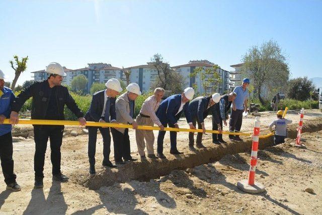 Sarayköy’de Cumhuriyet Mahallesi Doğalgaza Kavuşuyor