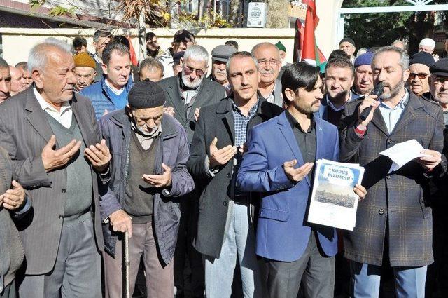 Gölbaşı İlçesinde Kudüs Eylemi Yapıldı