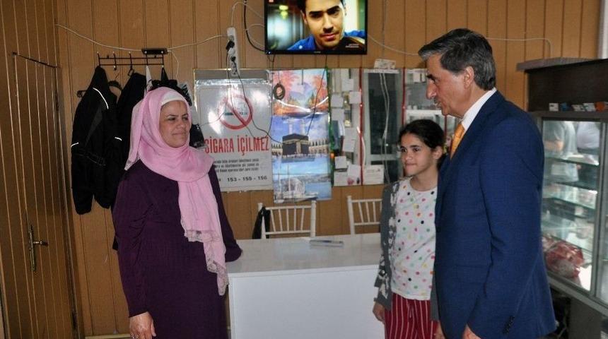 Niyazi G&uuml;neş&rsquo;ten Yenice &lsquo;de Esnaf Ziyareti