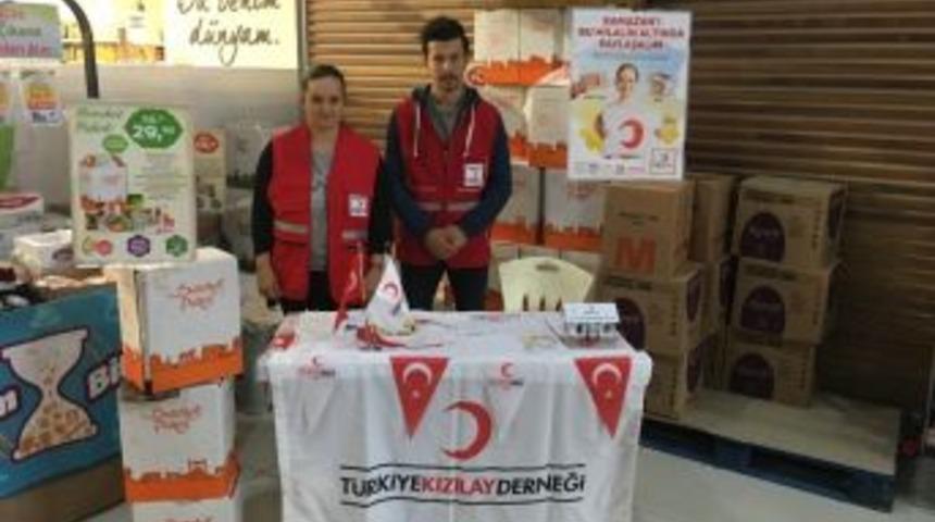 Kızılay&rsquo;dan İhtiya&ccedil; Sahiplerine Gıda Kolisi Kampanyası