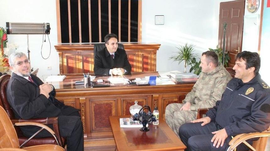 Kaymakam Dundar&rsquo;dan M&uuml;ft&uuml;l&uuml;ğe Ziyaret