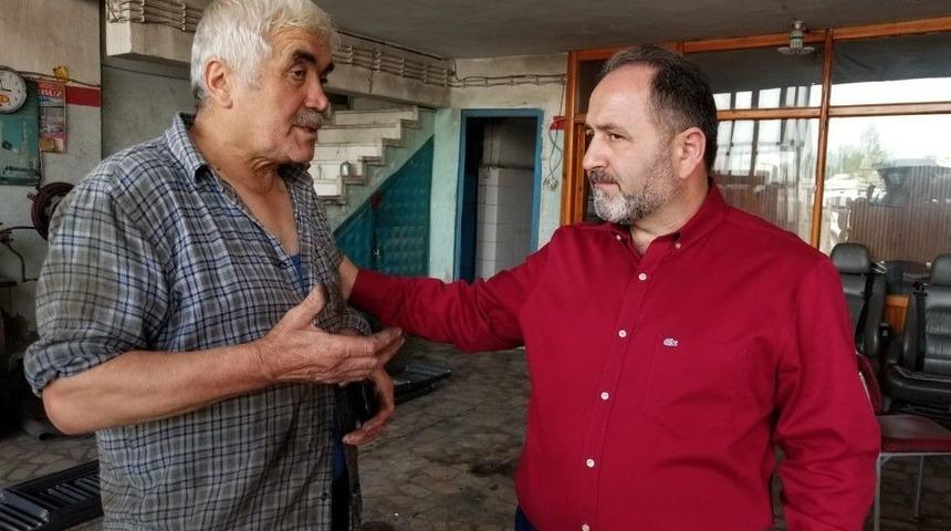 Murat Demir Sanayi Esnafını Ziyaret Etti