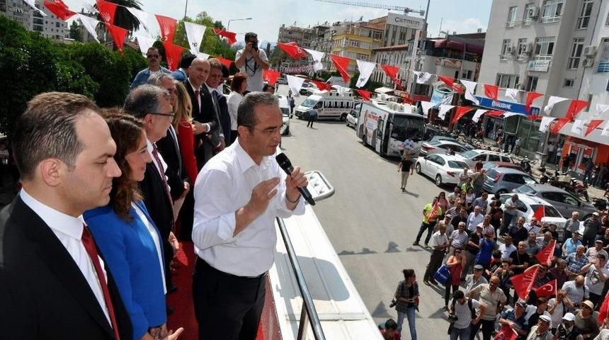 Chp&rsquo;nin Aydın Adayları Nazilli&rsquo;de Tanıtıldı