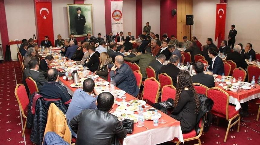 Vali Erin Basın Mensuplarıyla Buluştu