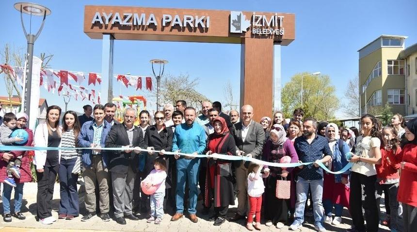 Ayazma Parkı T&ouml;renle A&ccedil;ıldı
