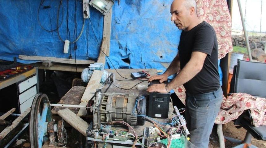 Araç Üretmek İçin Yola Çıktı Elektrik Üretti