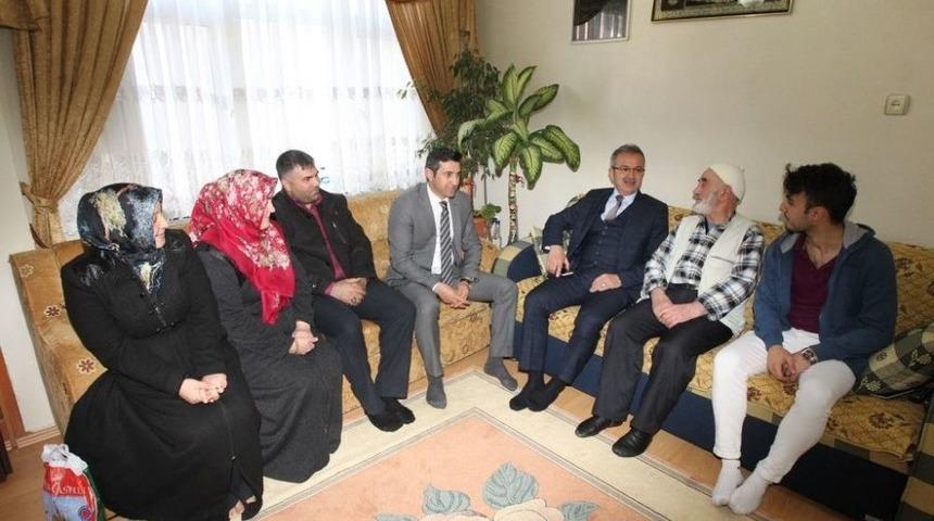 Başkan Köşker’den Ev Ziyaretleri