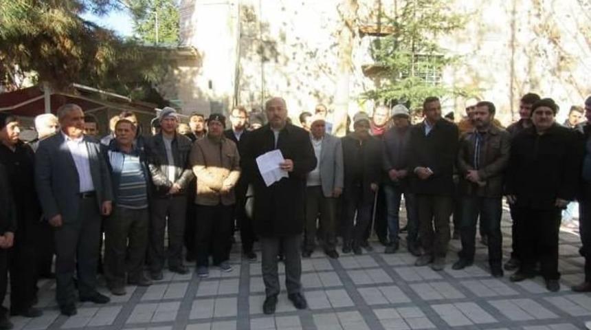 Sandıklı&rsquo;da Vatandaşlardan Kud&uuml;s Tepkisi