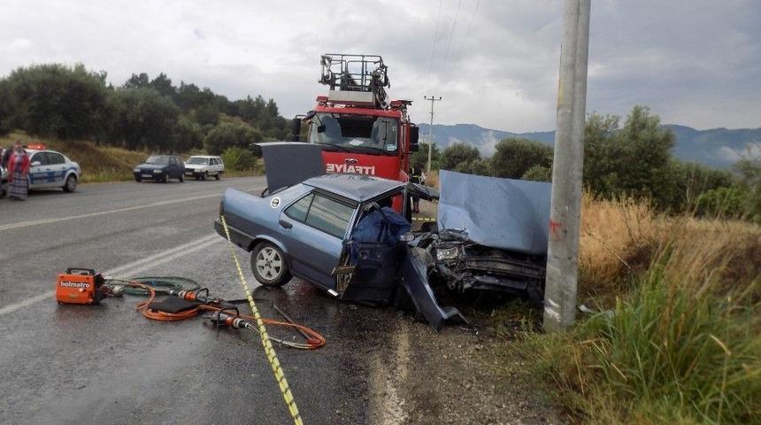 Aydın&rsquo;da Trafik Kazası: 1 &Ouml;l&uuml;