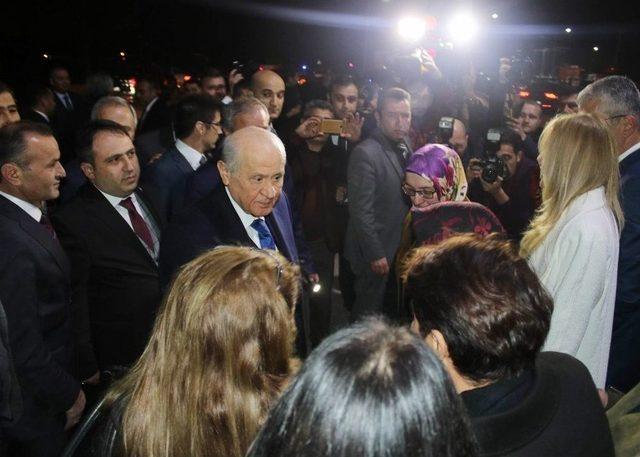 Mhp Lideri Bahçeli Antalya’da