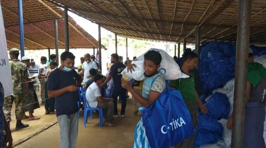 Tika&rsquo;nın Arakanlı M&uuml;sl&uuml;manlara Yardımları Devam Ediyor