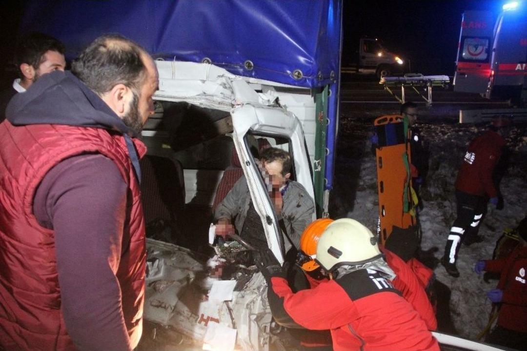 Bolu&rsquo;da Zincirleme Kaza: 1 Yaralı