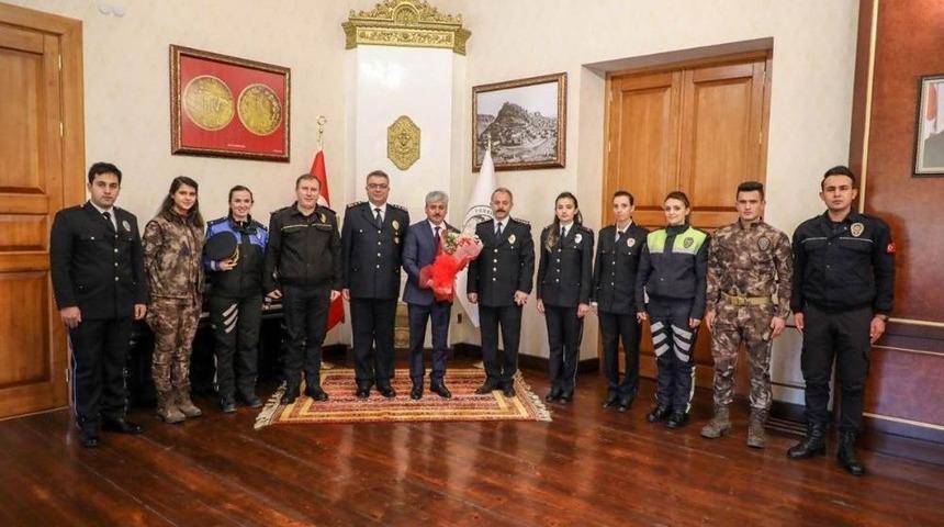 Kars&rsquo;ta Polis Haftası&rsquo;nın 173. Yıld&ouml;n&uuml;m&uuml;